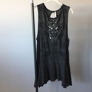 Free People cut out tunic